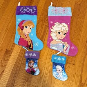 Disney Frozen stockings. Anna and Elsa